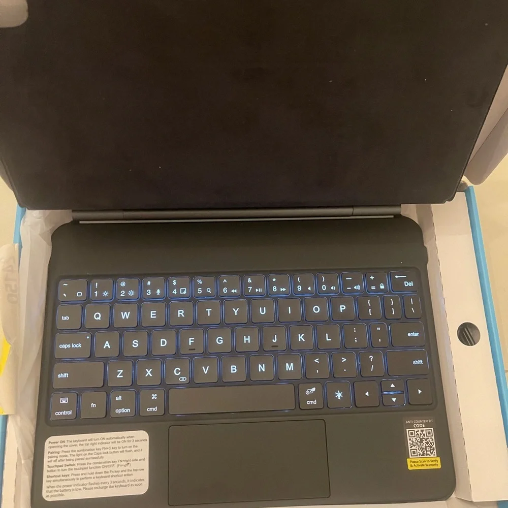 Keyboard Case for iPad Air 11-inch (M3 2025 / M2 2024) & iPad Pro 11 inch
